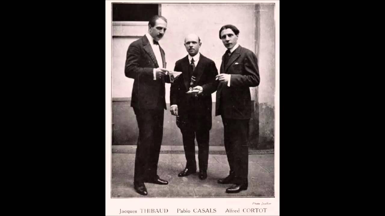 Haydn Piano Trio No 39, Op.82 No.2 (Cortot, Thibaud, Casals)