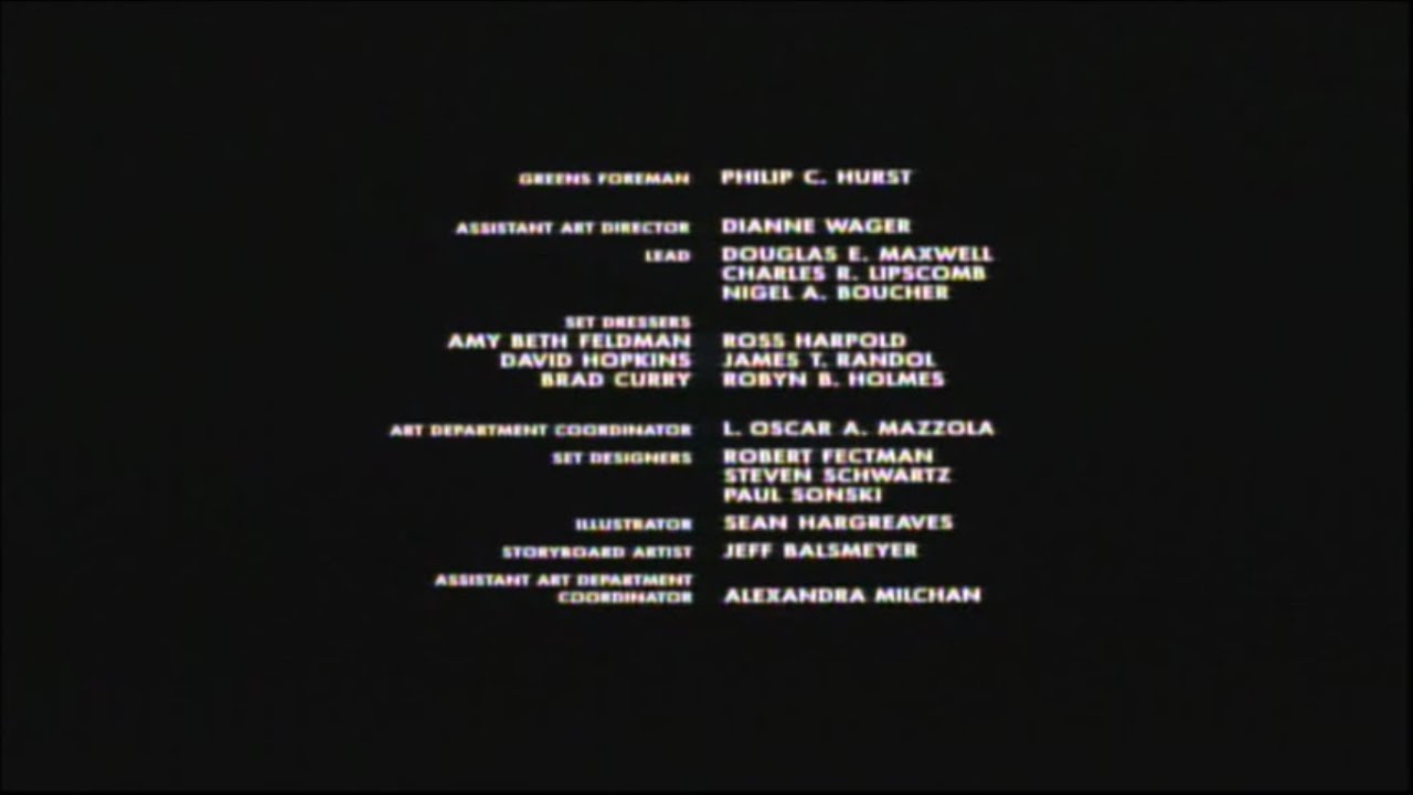 Heat (1995) End Credits (Showcase 2024)