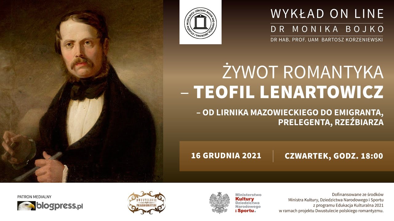 NA ŻYWO: Żywot Romantyka - Teofil Lenartowicz (Monika Bojko)