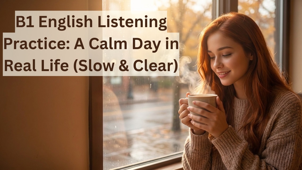 Improve English Listening & Speaking FAST | B1–Advanced English Practice (1 Hour)