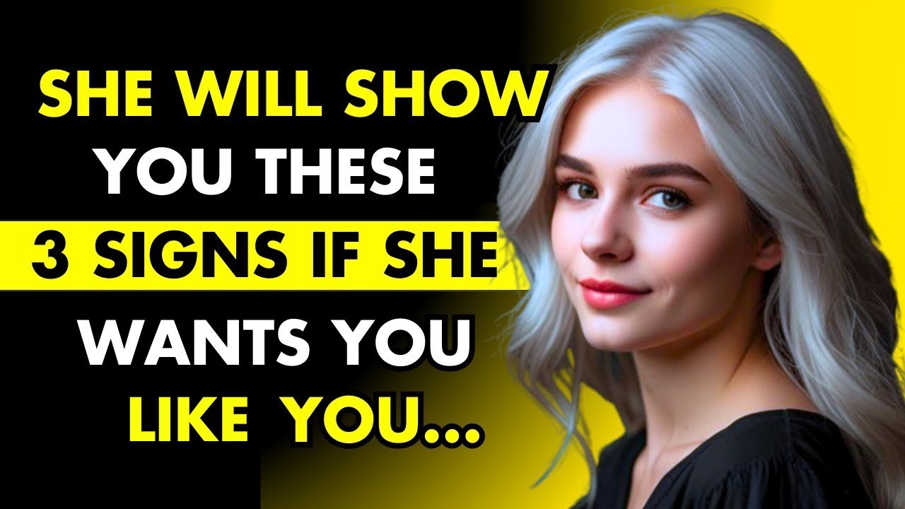 3 Hidden Signs a Woman Is Secretly Attracted to You | Stoic Stream