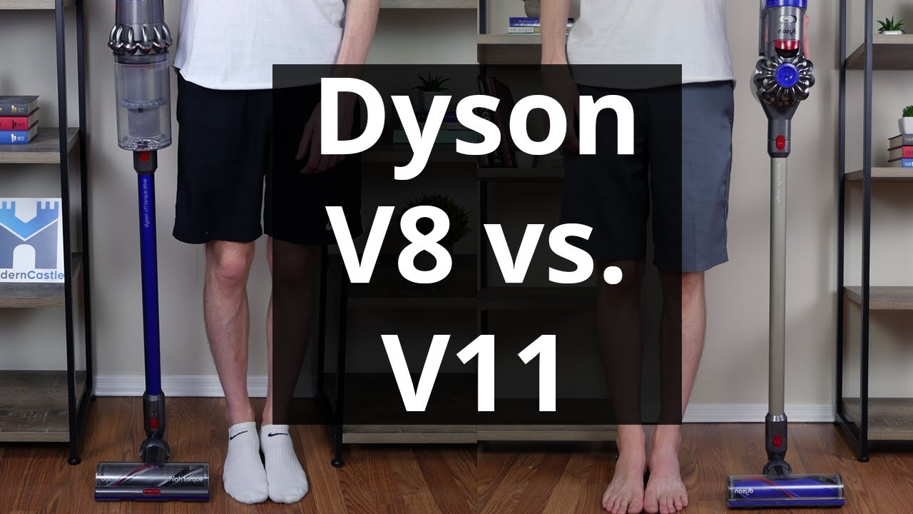 Dyson V8 против V11: сравнение Dyson бок о бок