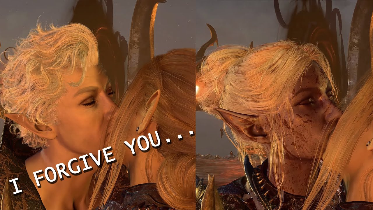 Baldur's Gate 3: All Romances React To Bhaal Ending (Kiss Of Death) Patch 7