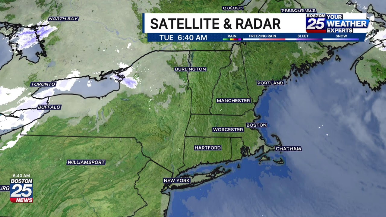 LIVE RADAR: Snow is starting to fall again in Massachusetts.