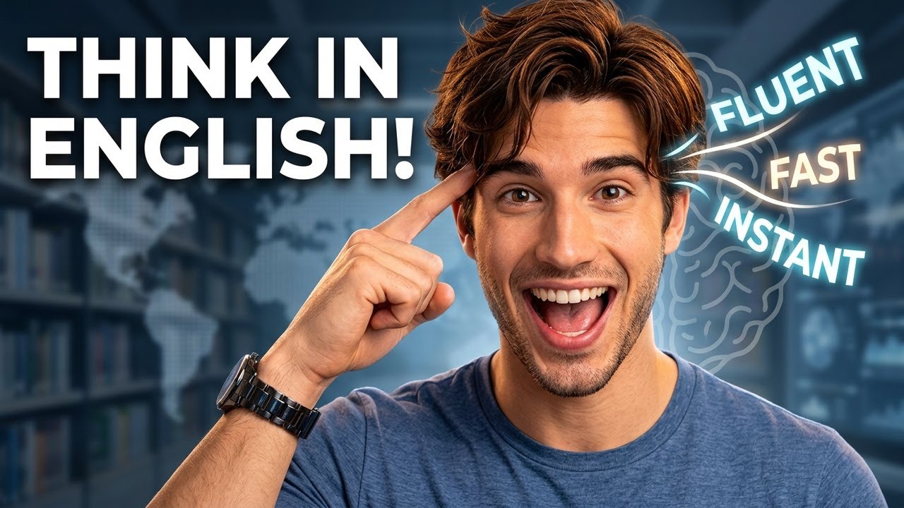 How to THINK in English | Speak English Fluently & Confidently #learnenglish