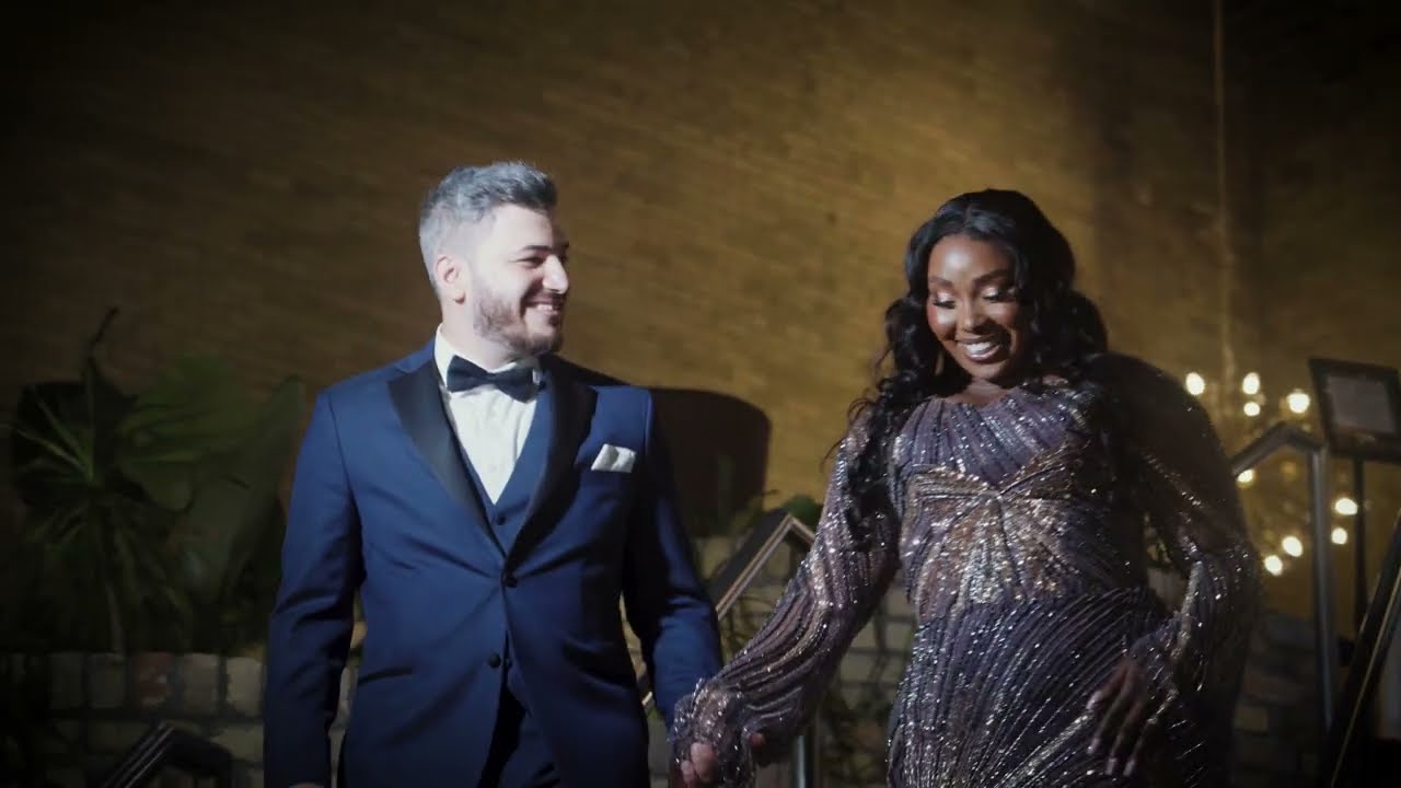 Wedding Guests Go WILD During This Incredible Dance Moment | Tega & Sami| 