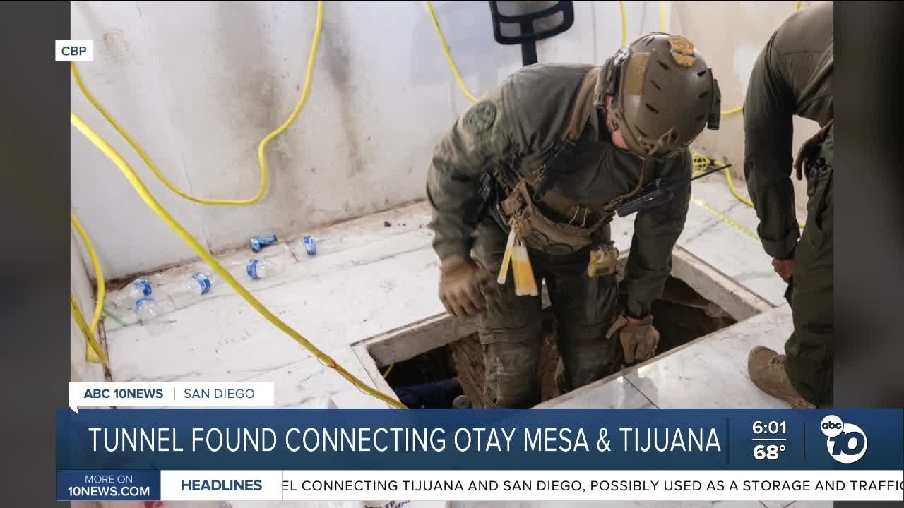 В Отай-Меса обнаружен предполагаемый трансграничный тоннель для перевозки наркотиков