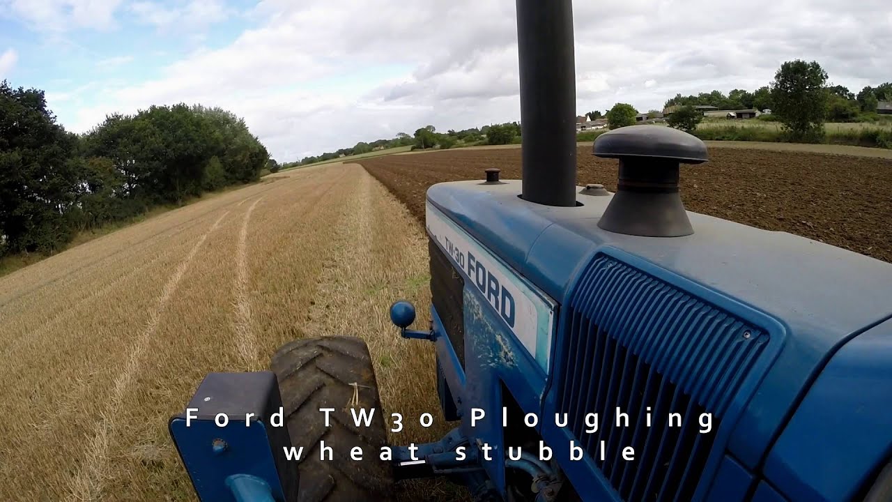 Ploughing with Ford TW30