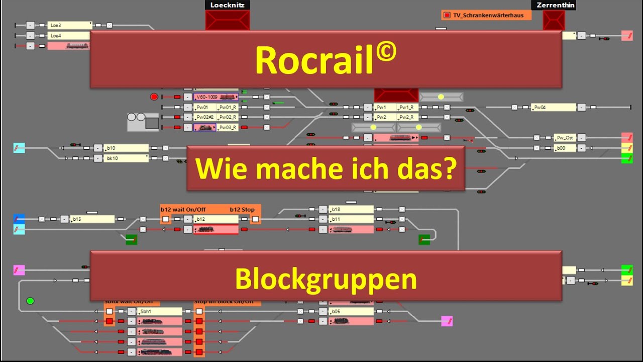 Rocrail: Wofür kann man 