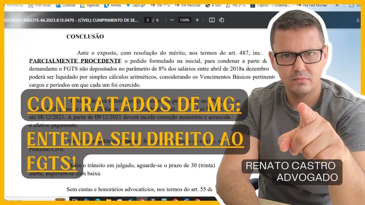 Passo a Passo do Processo de FGTS para Servidores de MG
