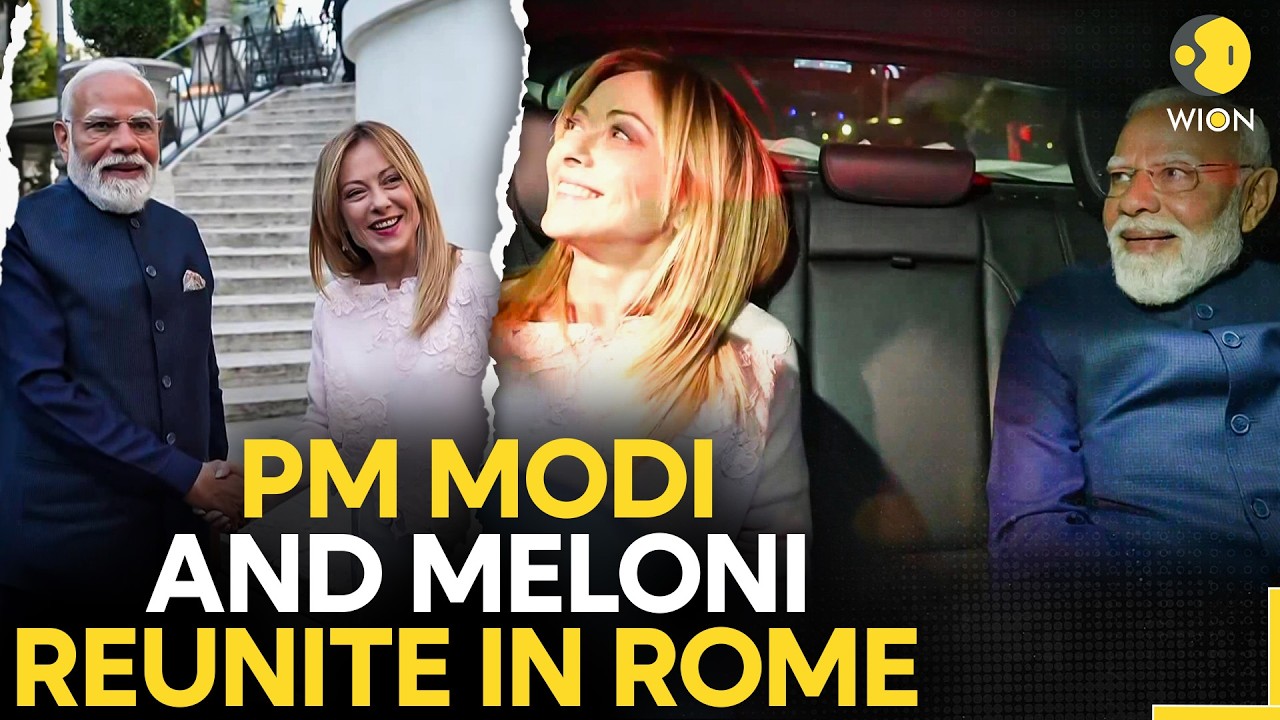 PM Modi Meets Giorgia Meloni In Rome, Melodi Moments Go Viral Again | WION Originals