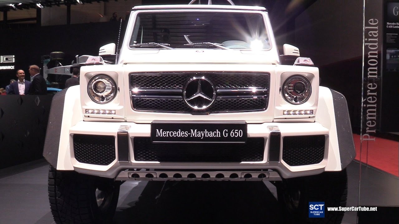 2018 Mercedes Maybach G650 Landaulet - Exterior Interior Walkaround -Debut  2017 Geneva Motor Show