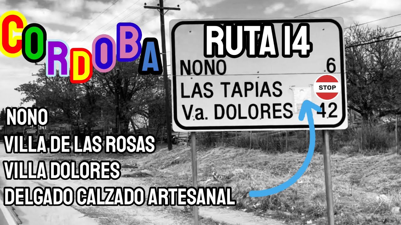 CORDOBA | NONO | VILLA DE LAS ROSAS | VILLA DOLORES | en moto por Argentina
