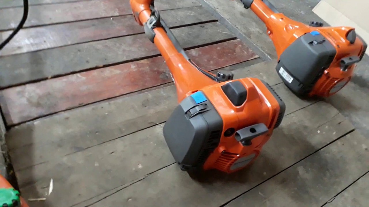 Сравнительный обзор травокосилок Husqvarna  343r 545rx 555rxt