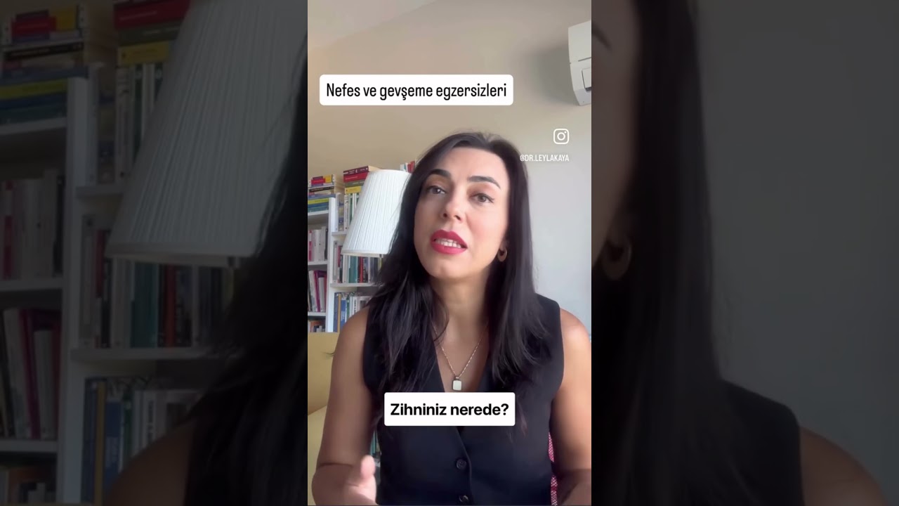 Kaygı Bozukluğunda Niye Nefes ve Gevşeme Egzersizi &Ouml;nerilir? #shorts #psikoloji #kaygı