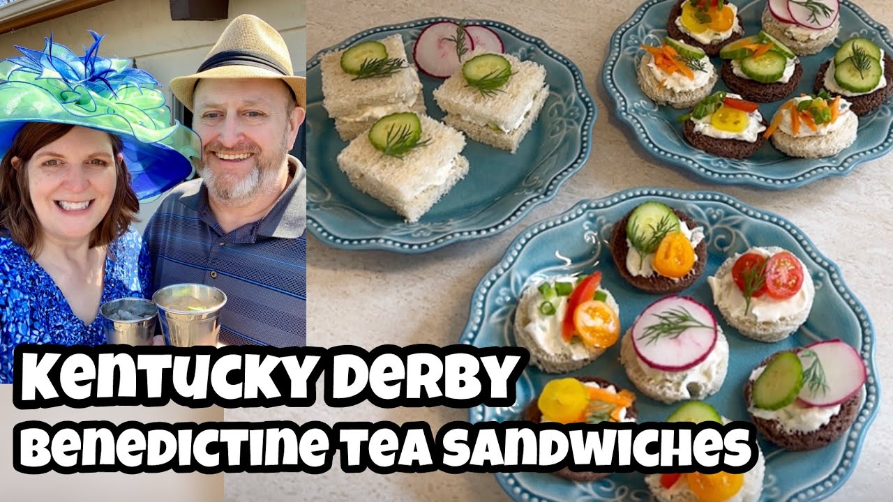 Kentucky Derby Party!!  Benedictine Tea Sandwiches!
