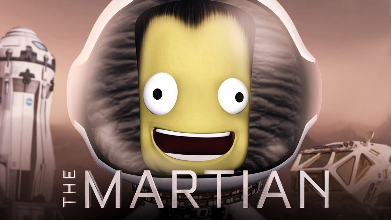 I Built A Martian Space Ship in Kerbal Space Program (The Movie)