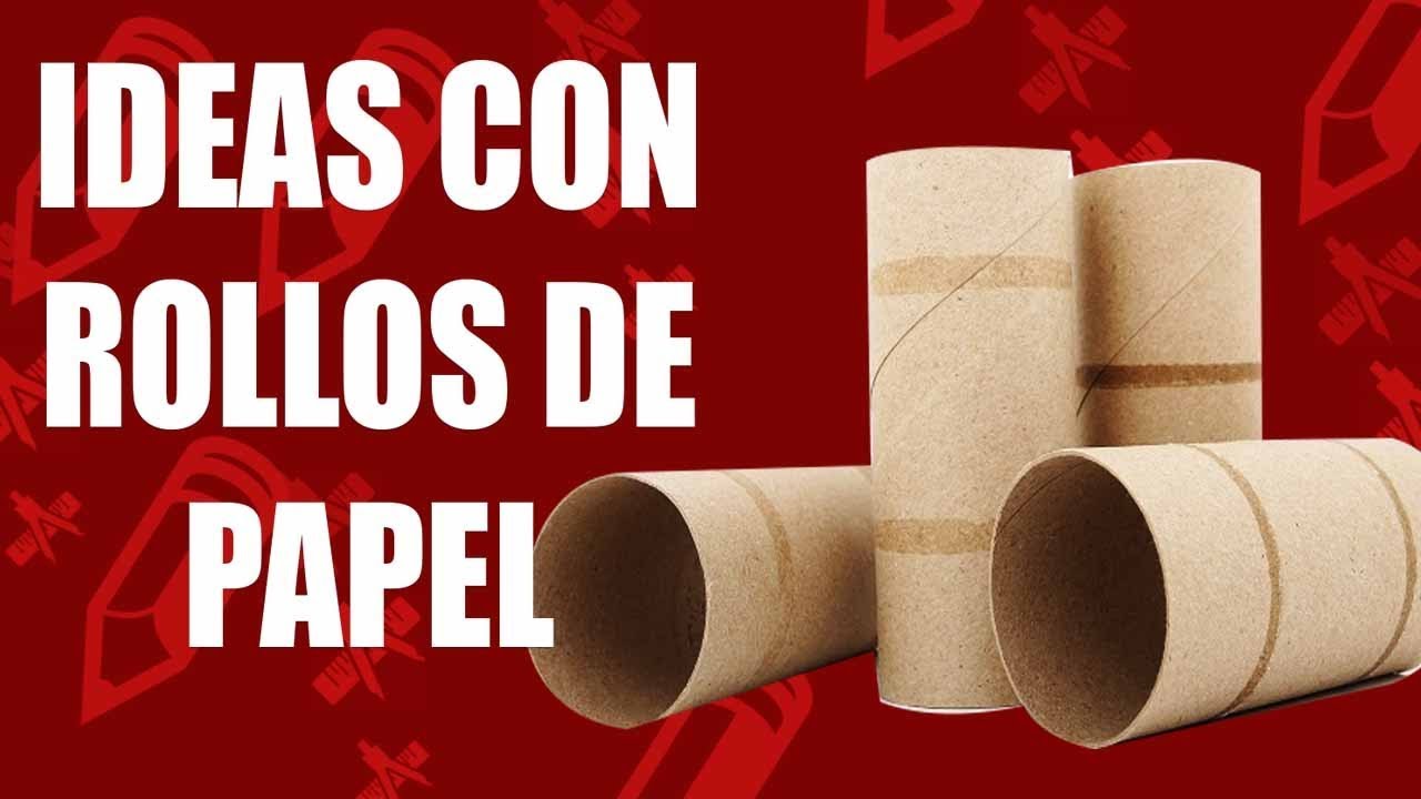 5 ideas con tubos de papel - ideas creativas DIY