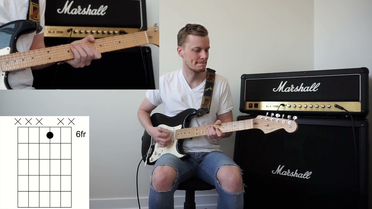 Shut Up and Dance Guitar Tutorial