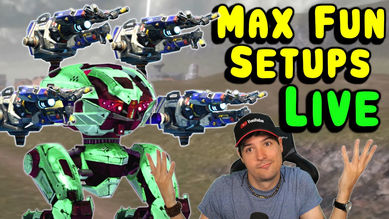 РЕЖИМ ПОЛНОГО ВЕСЕЛЬЯ: Активирован! War Robots Mk3 Прямая трансляция Геймплей WR