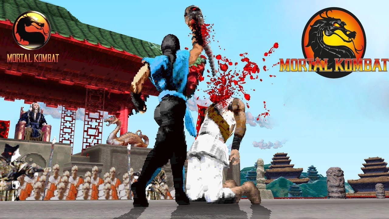 Mortal Kombat 1 Todos os Finais (Arcade)