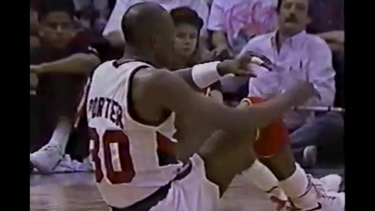 Terry Porter 36 Pts, 9 Asts vs Spurs (1990 WCR2, Game 7)
