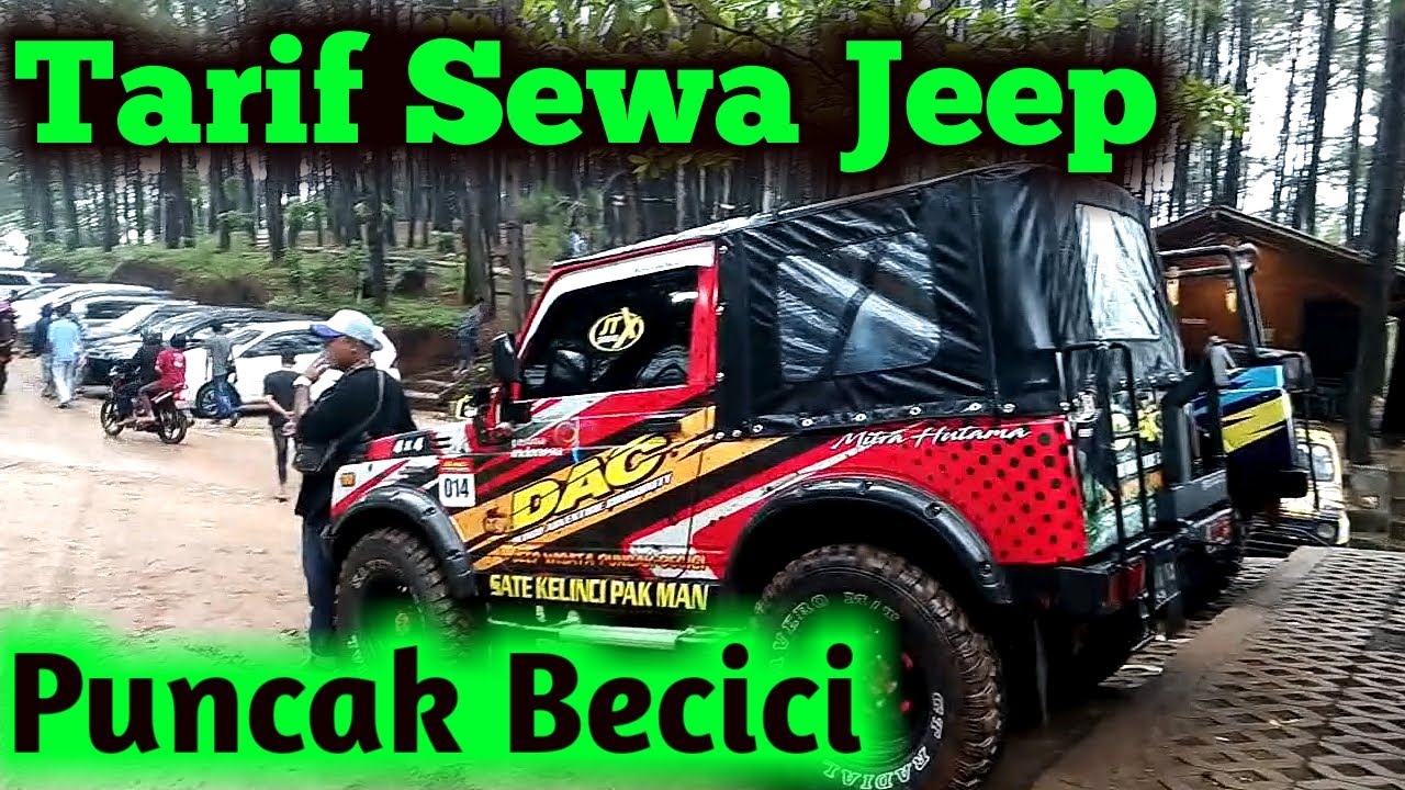 Jeep Di Puncak Becici Jogjakarta