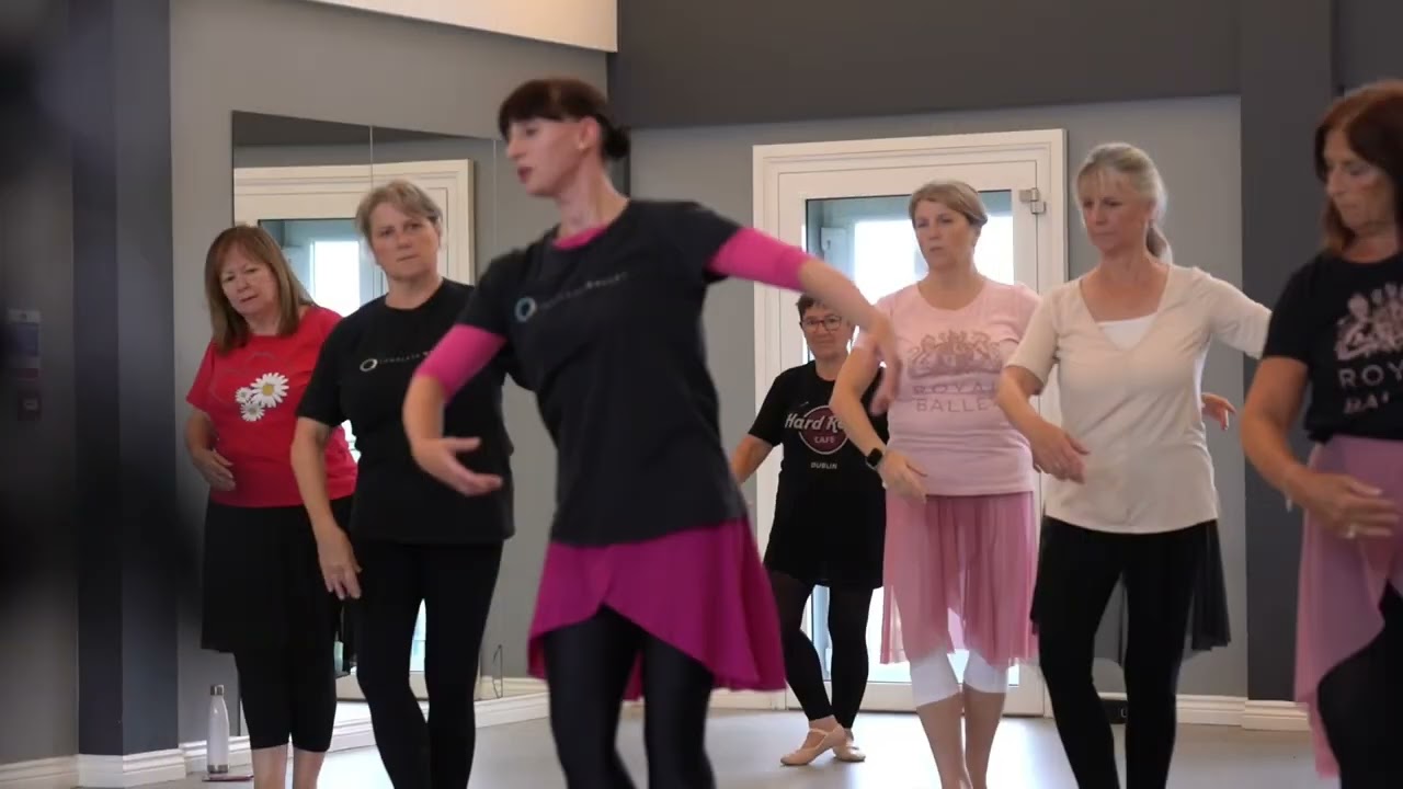 Adult Silver Swans classes with Complete Ballet CIC