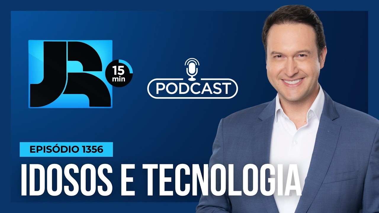 JR 15 Min #1356 | Idosos e tecnologia: quando o celular se torna um problema