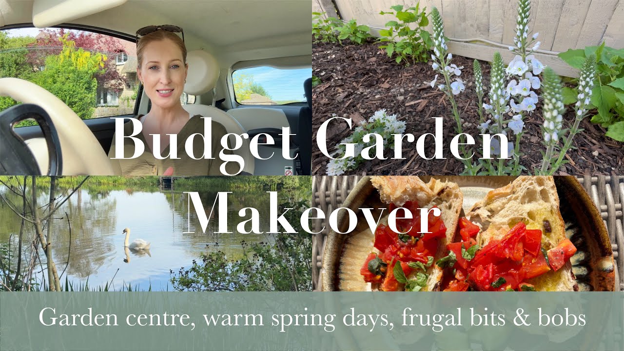 BUDGET GARDEN MAKEOVER, warm spring days, bits & bobs