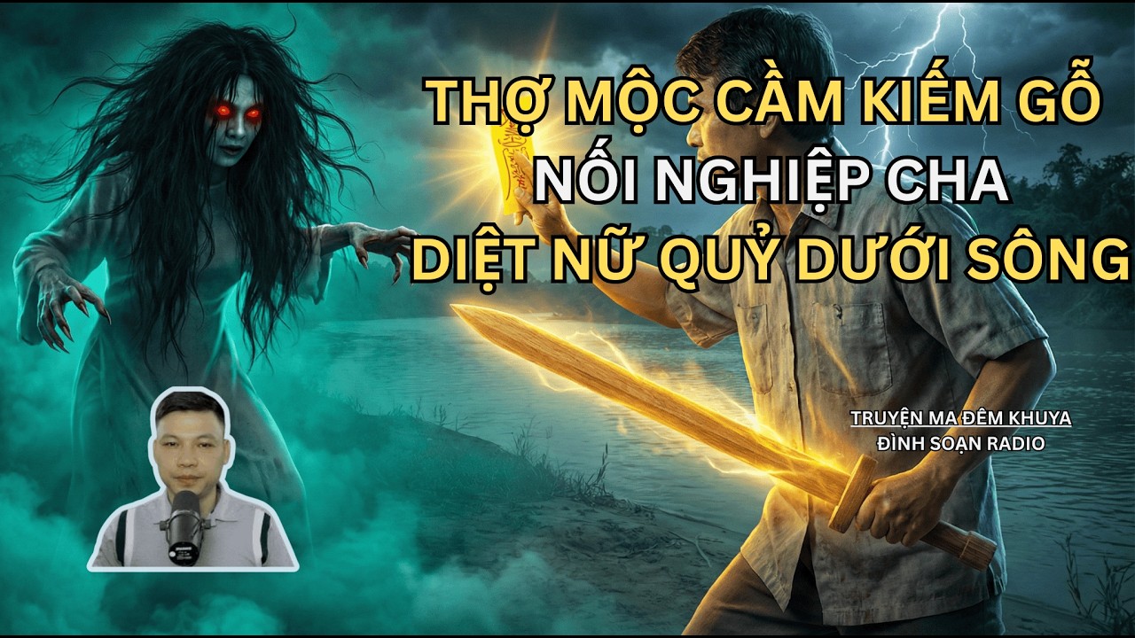 THỢ MỘC CẦM KIẾM GỖ NỐI NGHIỆP CHA DIỆT NỮ QUỶ  | Truyện Ma Đình Soạn - Chuyện Ma Kinh Dị Đêm Khuya