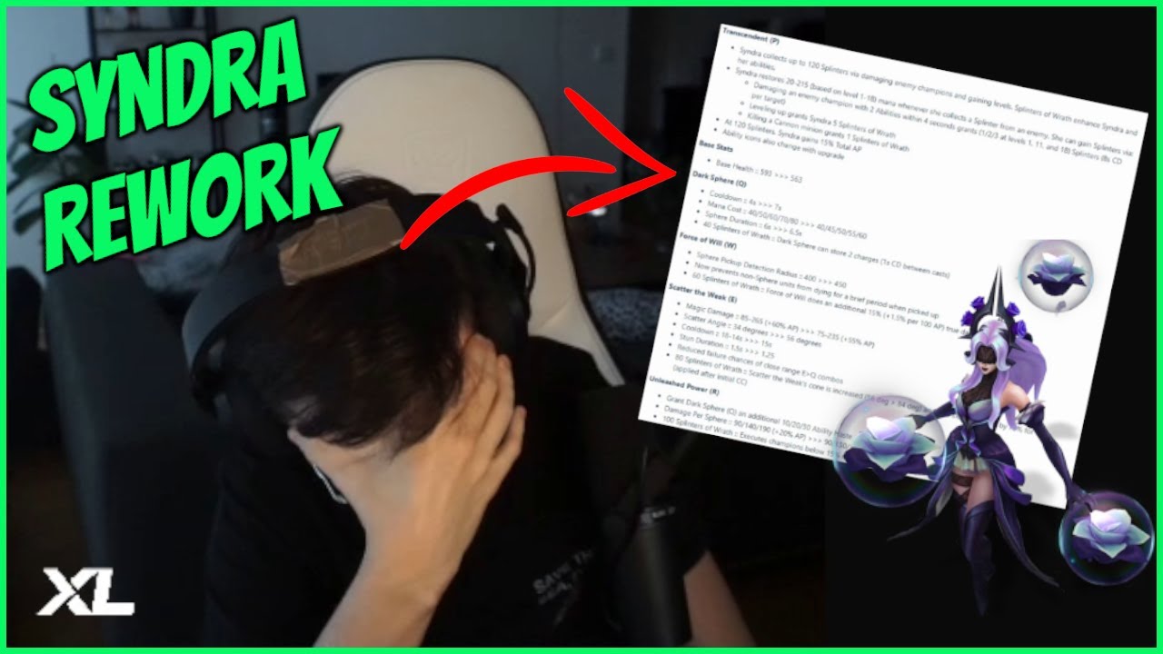Caedrel Reacts To Syndra Mini Rework FT. Naayil