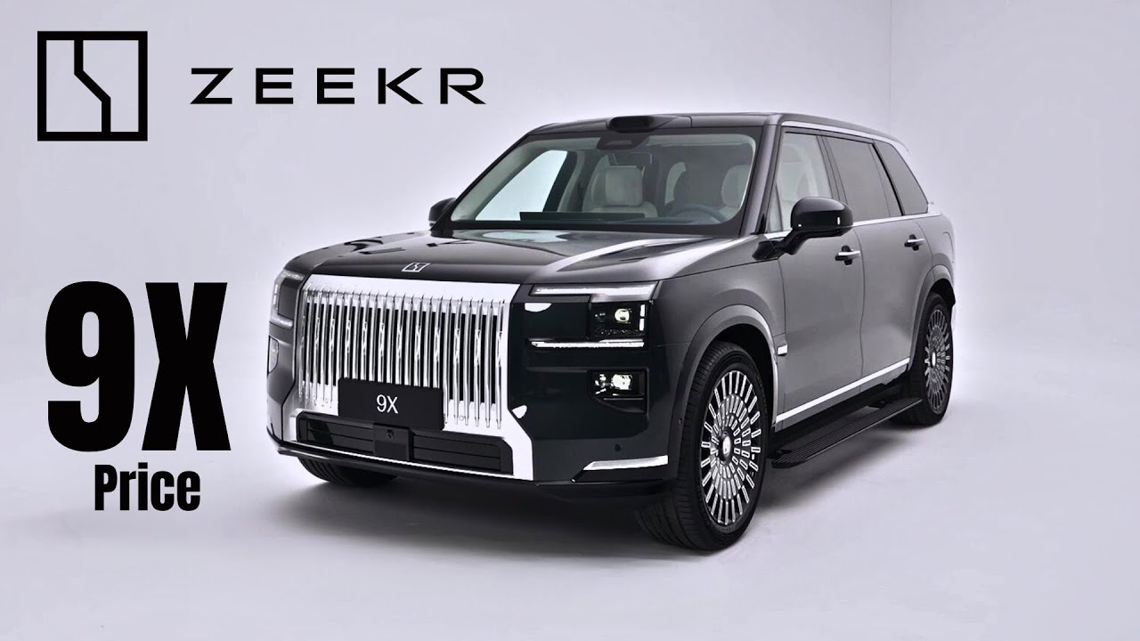 Интерьер нового Zeekr 9X — роскошный подключаемый гибридный внедорожник с запасом хода 1200 км Цена
