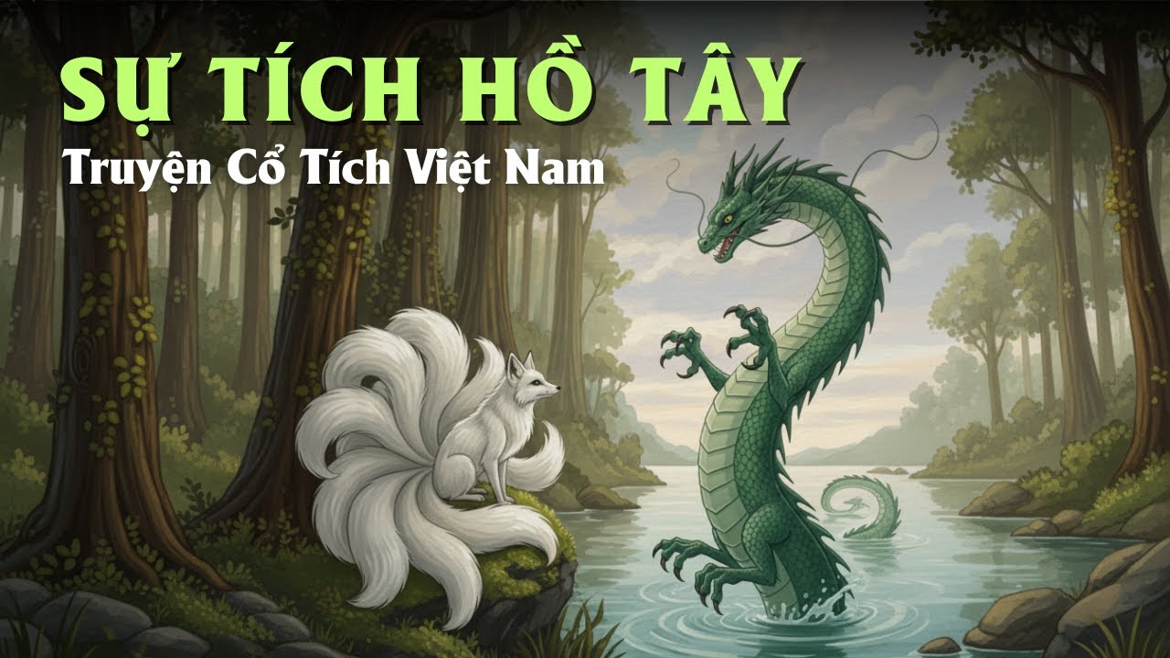 Sự Tích Hồ Tây – Truyện Cổ Tích Việt Nam Hay Nhất Dành Cho Thiếu Nhi