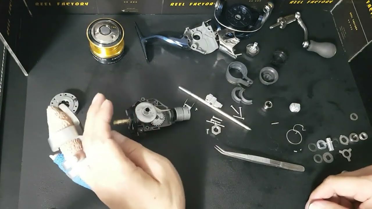 ♡릴팩토리♡ 시마노 13 아오리스타 BB C3000HG(SHIMANO 13 AORISTA BB C3000HG MAINTENANCE , SPINNING REEL OVERHAUL)