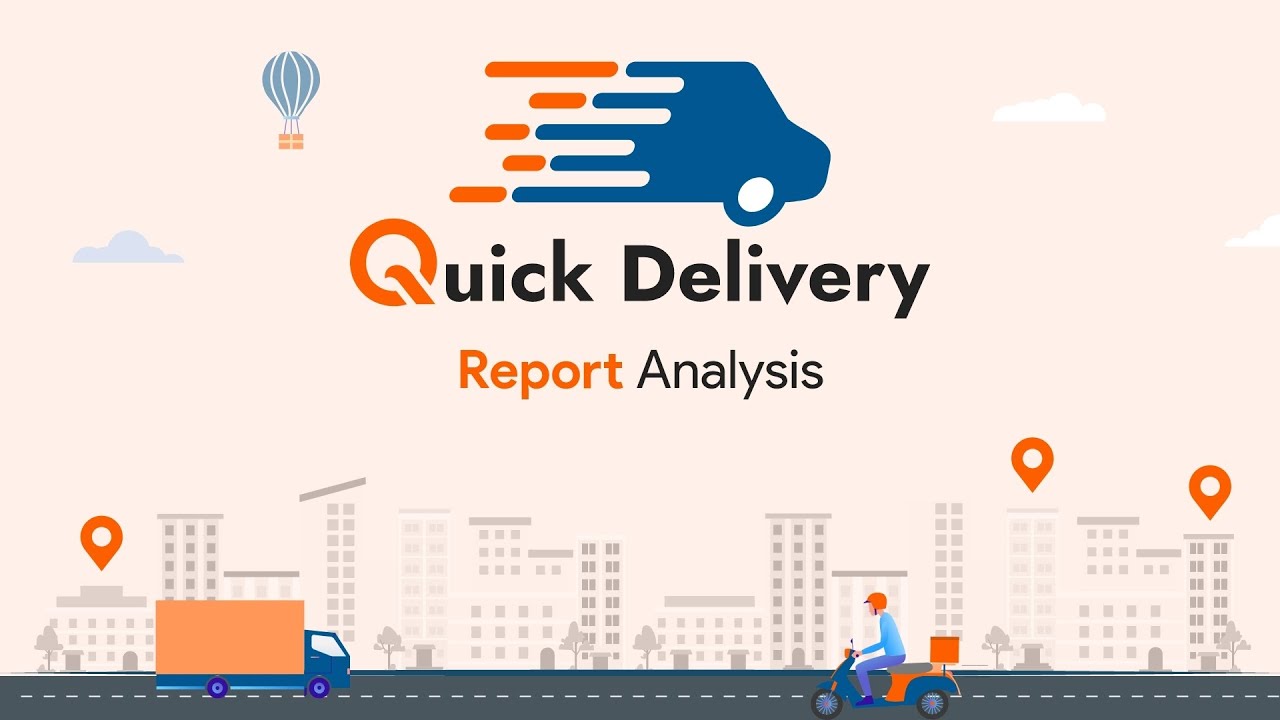 How to Analyse Reports in a Delivery Management Software | Quickdelivery | Quickworks |