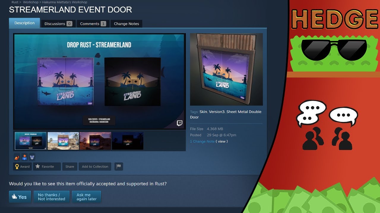 Streamerland Twitch Drops are coming! (October 5)