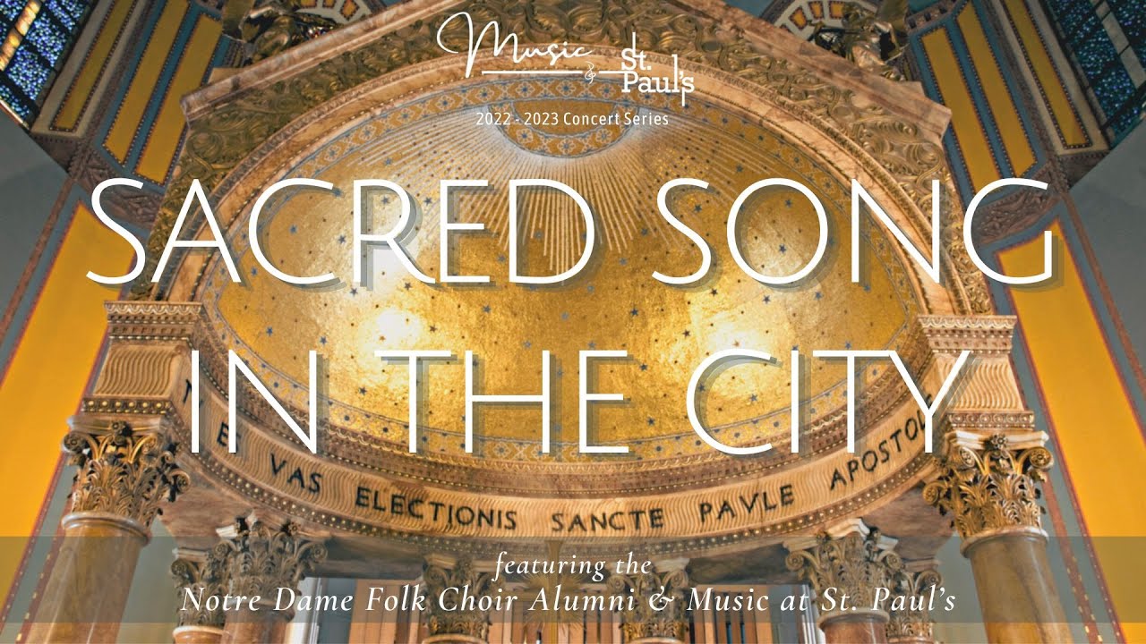 Sacred Song in the City | Saturday, February 18th at 7:30PM