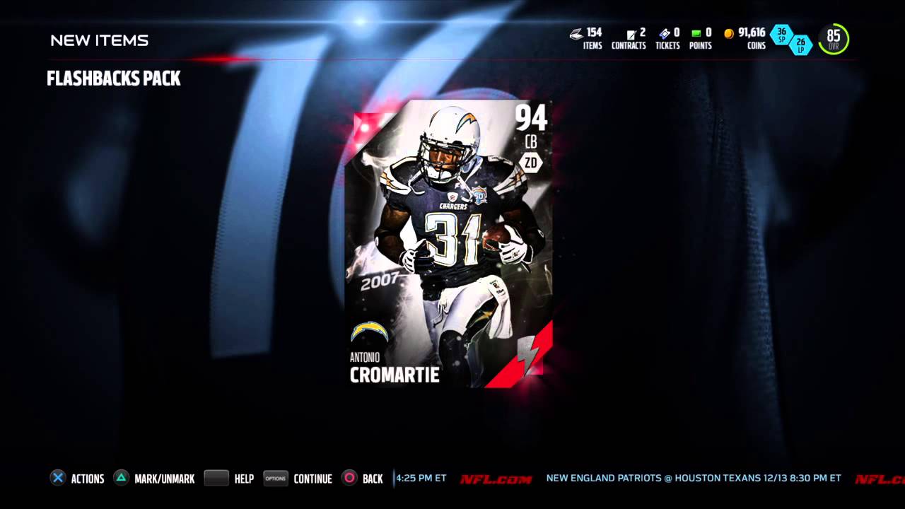 Antonio Cromartie Flashback Pack