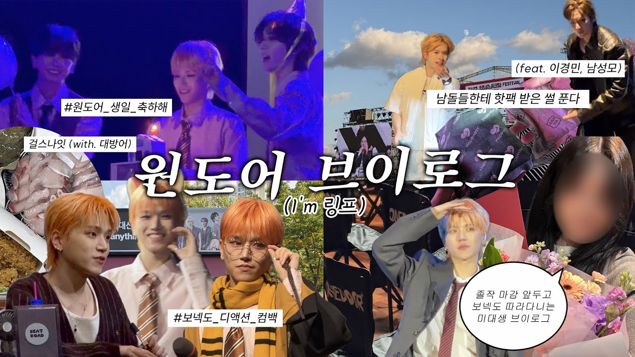 [원도어 브이로그] 졸작러미대생의 무박2일 리우 따라다니기/무대충의 무대 즐기는 법