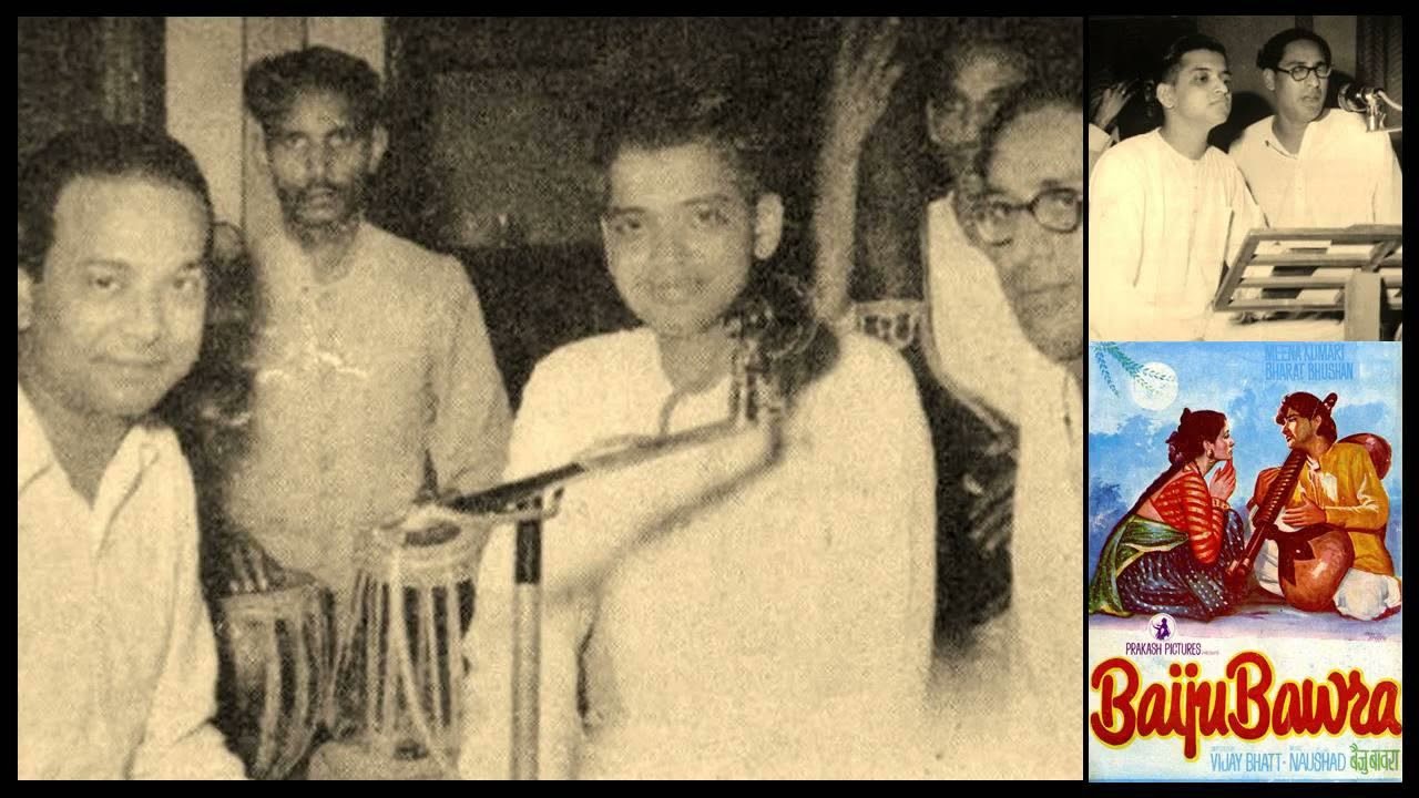 Naushad Ali speaks about D V Paluskar & the jugalbandi with Amir Khan in Baiju Bawra