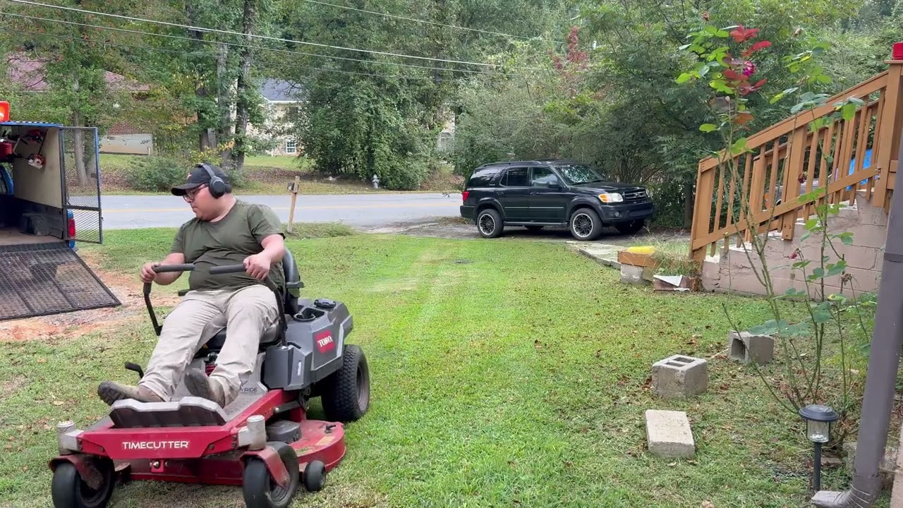 Mowing Grass 