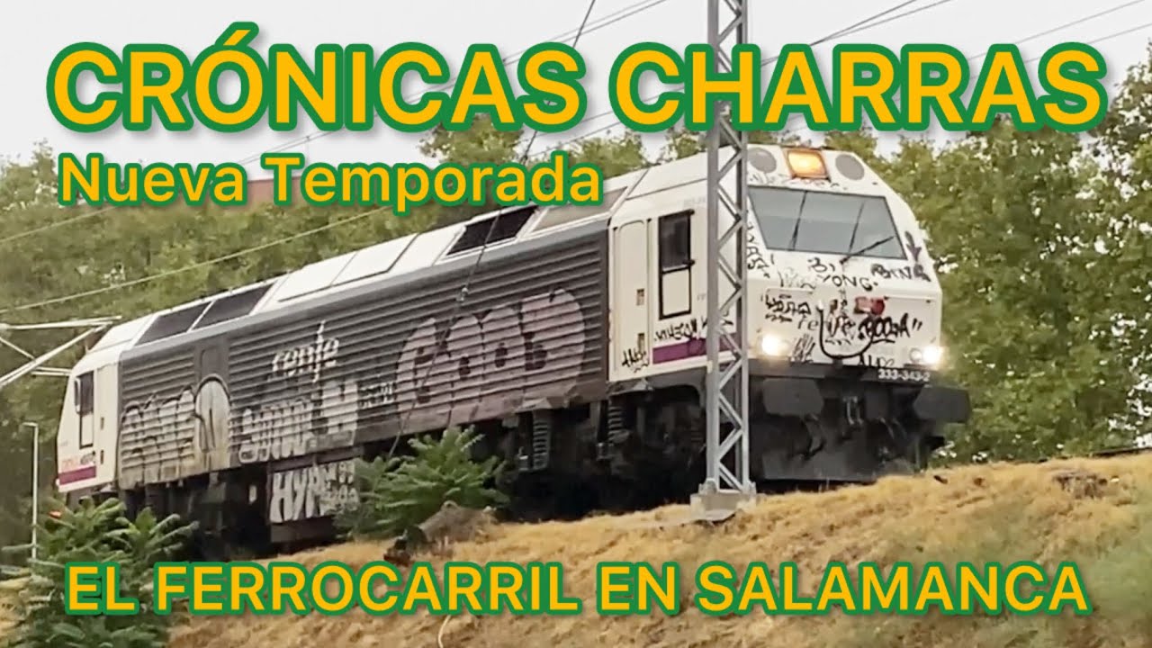 🚄TRENES MUY BESTIAS en Salamanca, un lugar MUY INTERESANTE en el FERROCARRIL ESPAÑOL