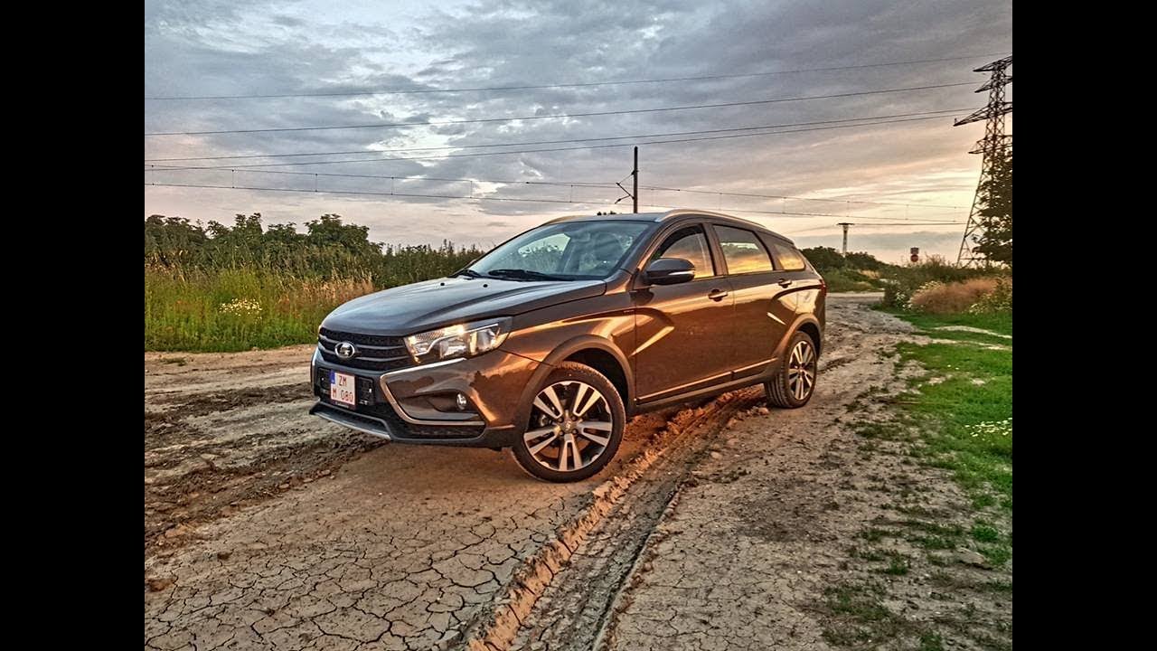 Slovenský test Lada Vesta SW Cross