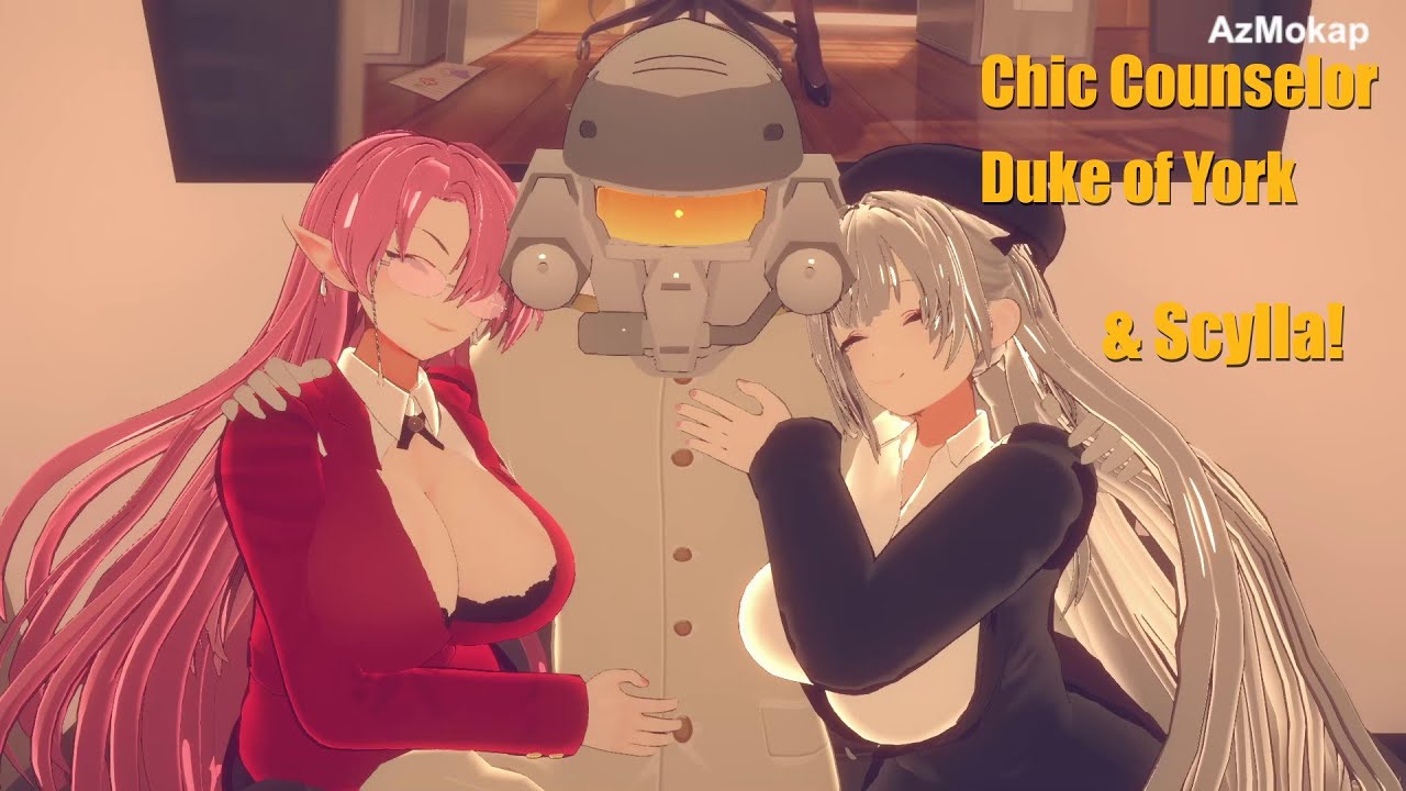 Shikikan Visits Chic Counselor Duke of York! | Azur Lane Duke of York #azurlane
