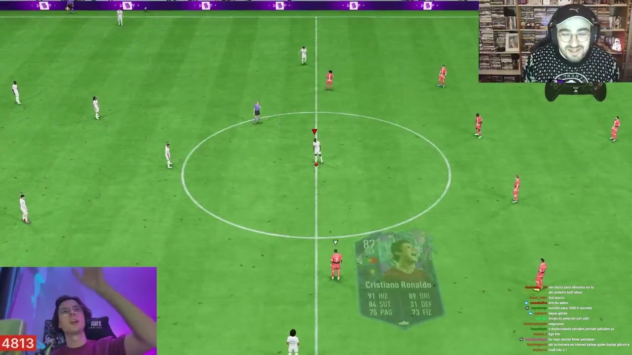 Tolunay Ören, Ege Arseven İle Fifa 23 Oynuyor (2 Kameralı)