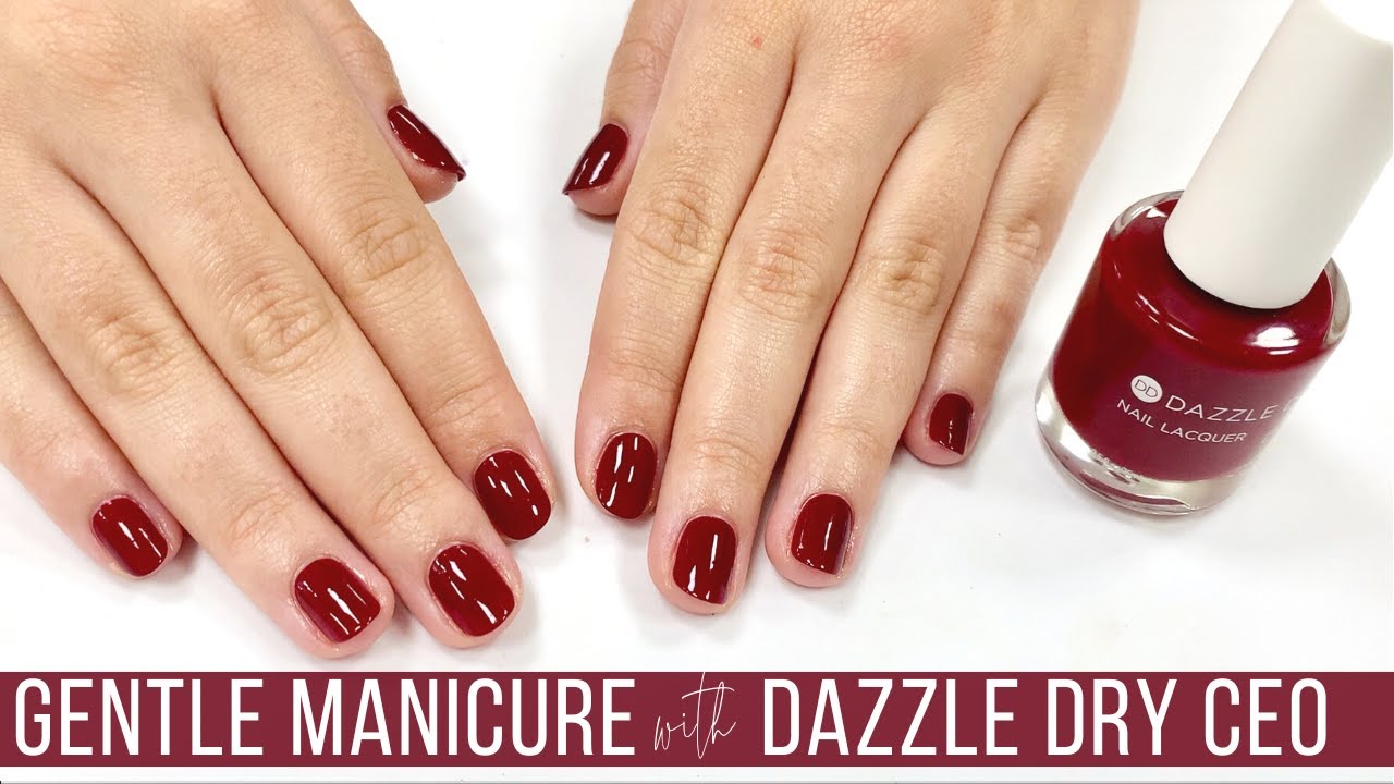 Relaxing Manicure with Dazzle Dry 