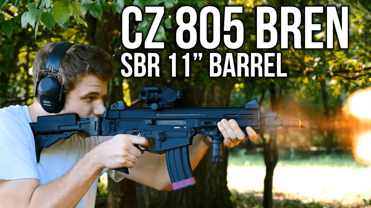 The CZ 805 Bren SBR (11