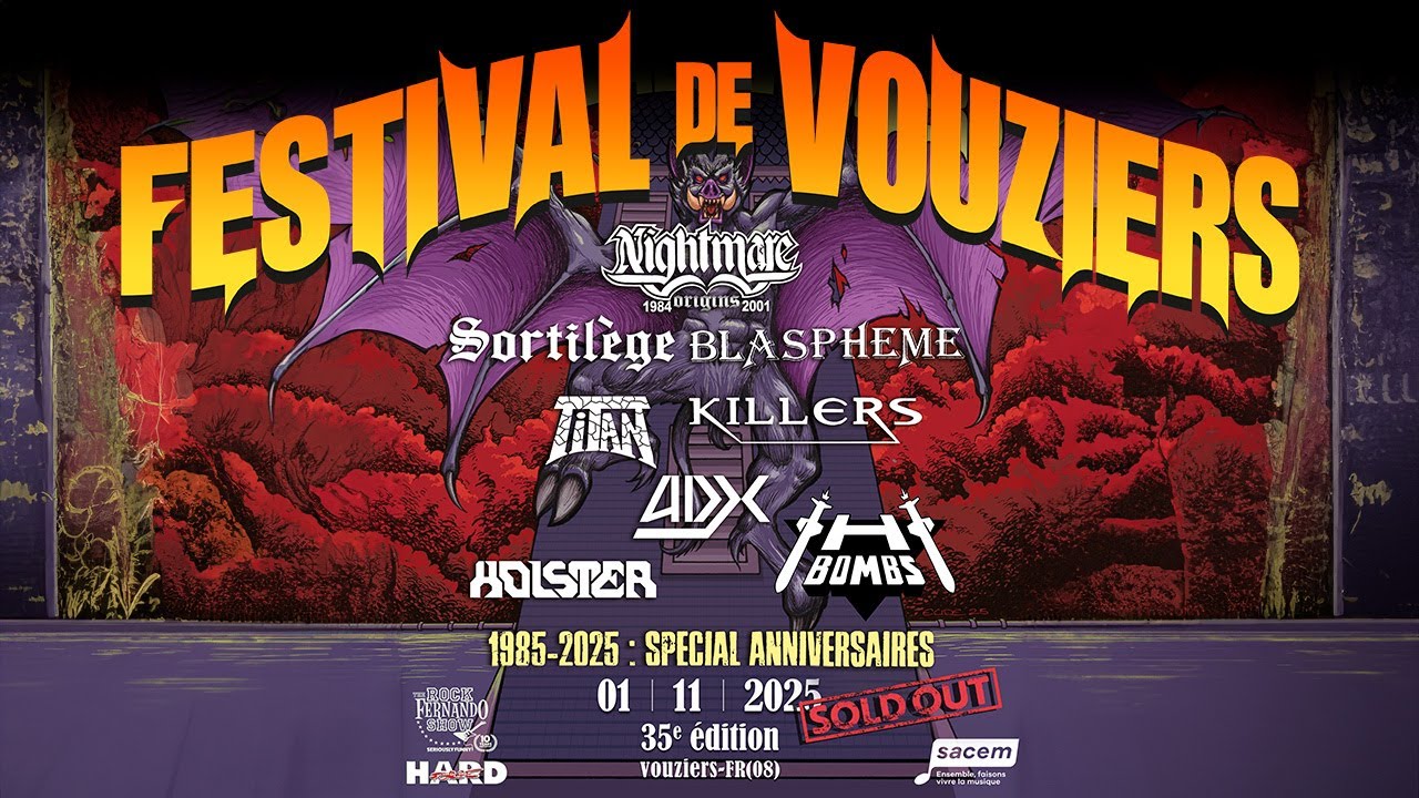 VOUZIERS FESTIVAL - 35° ANNIVERSAIRE - FERNANDO ROCK SHOW