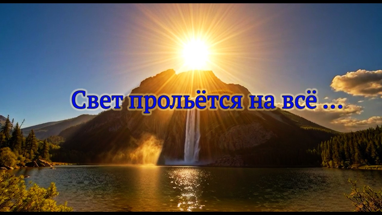 Свет прольётся на всё. Наставление